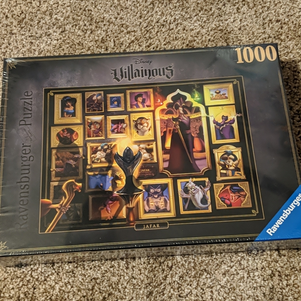 NEW Plastic Disney Villainous 1000 piece puzzle